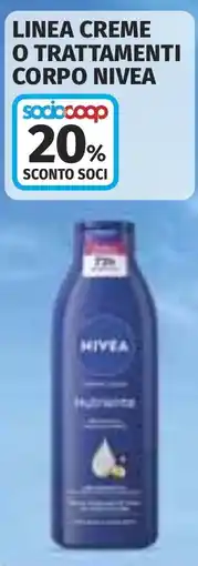 Coop Creme o trattamenti corpo Nivea offerta