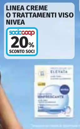 Coop Linea creme o trattamenti viso nivea offerta