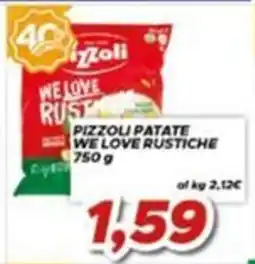 MA Supermercati Izzi Pizzoli Patate We Love Rustiche offerta