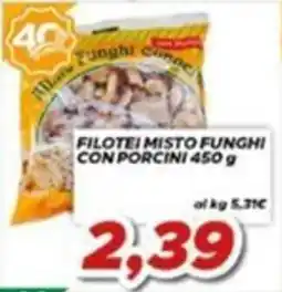 MA Supermercati Filotei misto funghi con porcini offerta