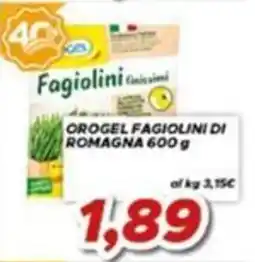 MA Supermercati Orogel fagiolini di romagna offerta