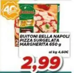 MA Supermercati Buitoni Bella Napoli pizza surgelata margherita offerta