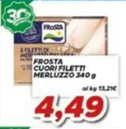MA Supermercati Frosta cuori filetti merluzzo offerta