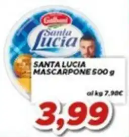 MA Supermercati Santa Lucia Mascarpone offerta