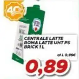 MA Supermercati Centrale latte Roma latte UHT PS offerta