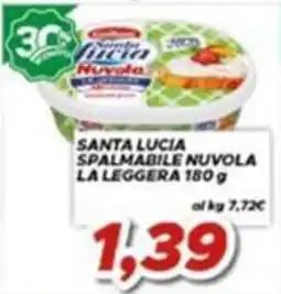 MA Supermercati Santa Lucia spalmabile nuvola la leggera offerta