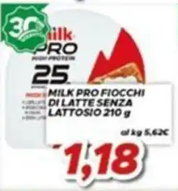 MA Supermercati Milk Pro fiocchi di latte senza lattosio offerta