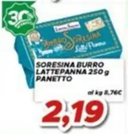 MA Supermercati Soresina burro lattepanna panetto offerta