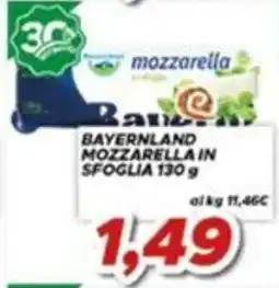 MA Supermercati Bavaria mozzarella in sfoglia offerta