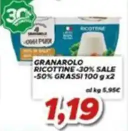 MA Supermercati Granarolo Ricottine offerta
