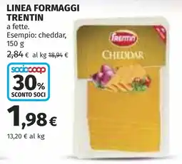 Coop Formaggi Trentin Cheddar offerta