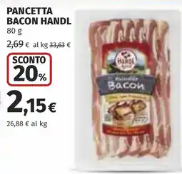 Coop Pancetta bacon handl offerta