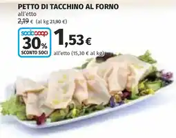 Coop Petto di tacchino al forno offerta