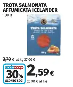 Coop Trota salmonata islander offerta