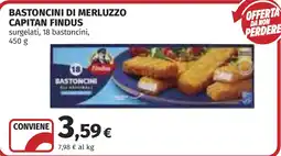 Coop Bastoncini di merluzzo Capitan Findus offerta