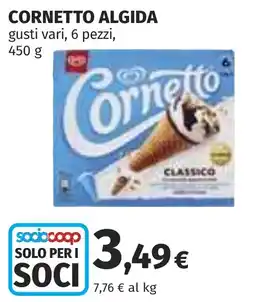 Coop Cornetto Algida offerta
