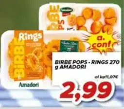 MA Supermercati Birbe pops - rings amadori offerta