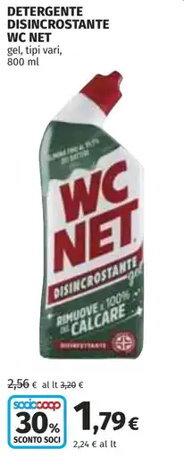 Coop Detergente disincrostante WC Net offerta