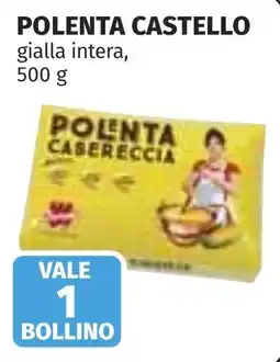 Coop Polenta Castello gialla intera offerta