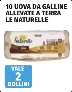 Coop Uova da galline allevate a terra le naturelle offerta