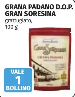Coop Grana Padano D.O.P. Gran Sore sina offerta