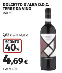 Coop Dolcetto d'Alba D.O.C. Terre da Vino offerta
