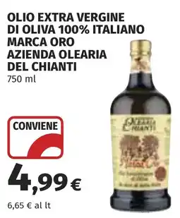 Coop Olio extra vergine di oliva marca Oro offerta