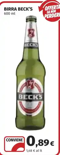Coop Birra Beck's offerta