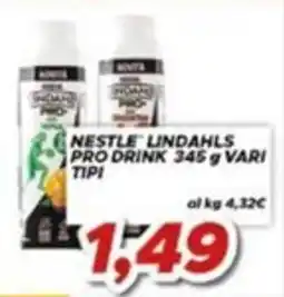 MA Supermercati Nestlé Lindahls Pro Drink Vari Tipi offerta