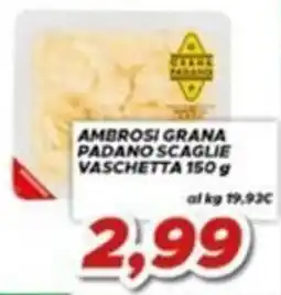 MA Supermercati Ambrosi grana padano scaglie offerta