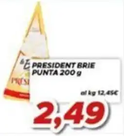 MA Supermercati President Brie Punta offerta