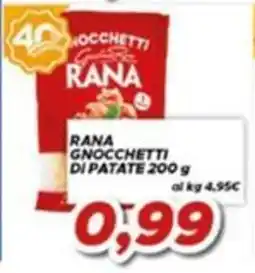 MA Supermercati Rana gnocchetti di patate offerta