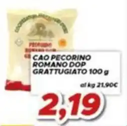MA Supermercati Cao pecorino romano dop grattugiato offerta