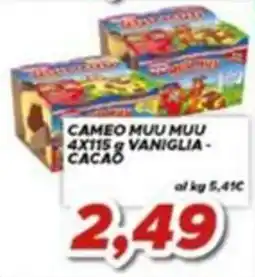MA Supermercati Cameo Muu Muu Vaniglia - Cacao offerta