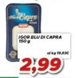 MA Supermercati Igor Blu di Capra offerta