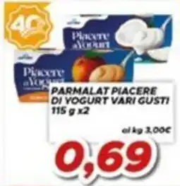 MA Supermercati Parmalat Piacere di Yogurt Vari Gusti offerta