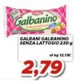MA Supermercati Galbanino senza lattosio offerta