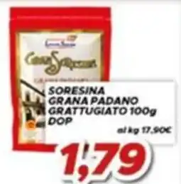MA Supermercati Soresina Grana Padano Grattugiato offerta