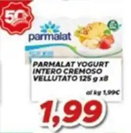 MA Supermercati Parmalat yogurt intero cremoso vellutato offerta