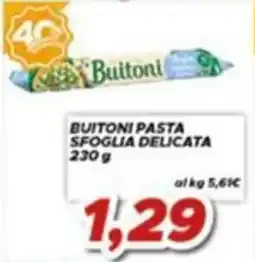 MA Supermercati Buitoni pasta sfoglia delicata offerta
