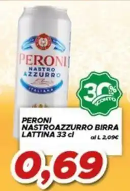 MA Supermercati Peroni Nastro Azzurro birra offerta