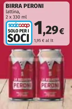 Coop Birra Peroni offerta