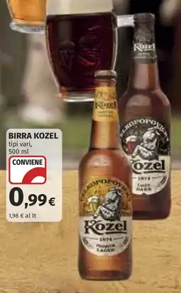 Coop Birra Kozel offerta