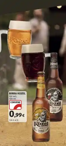 Coop Birra Kozel offerta