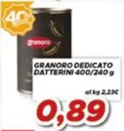 MA Supermercati Granoro dedicato datterini offerta