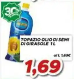 MA Supermercati Topazio olio di semi di girasole offerta
