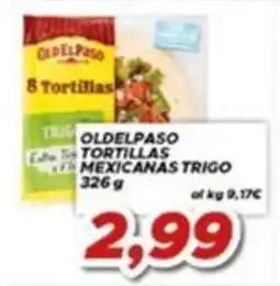 MA Supermercati Old El Paso tortillas mexicanas trigo offerta