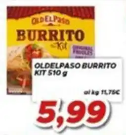 MA Supermercati Old El Paso burrito kit offerta