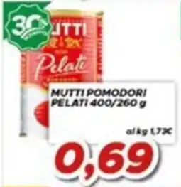 MA Supermercati Mutti pomodorini pelati offerta