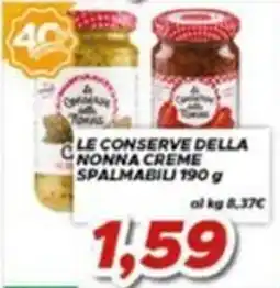 MA Supermercati Le conserve della nonna creme spalmabili offerta